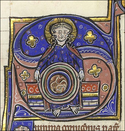 Christ Holding the Universe, Aristotle, 3rd Qtr of 13th Century