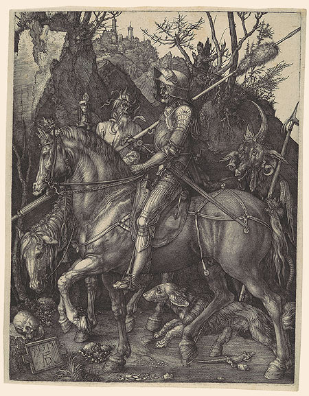 Albrecht Dürer,Knight, Death and the Devil, 1513