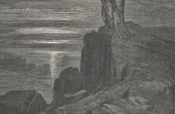 Gustave Dore, 1855-1861, Dante’s The Divine Comedy-Inferno, Canto XXXIV