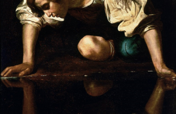 Caravaggio, 1597-99, Narcissus