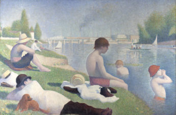 Georges Seurat, 1884, Bathers at Asnières