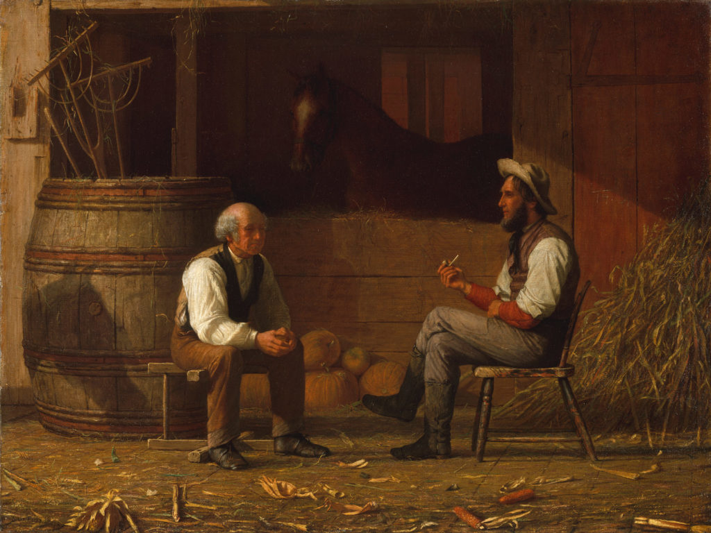 Enoch Wood Perry, 1872, Talking It Over, Met Museum 
